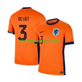 Maillot de Foot Pays-Bas Matthijs de Ligt 3 Domicile UEFA EURO 2024